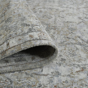 Amer Rugs Nuit Elegant Hand-knotted Area Rug In Premium New Zealand Wool For Timeless Home Décor Style Medium Gray Wool Nui881014