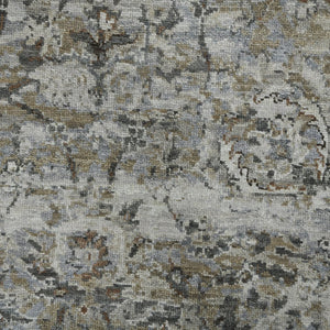 Amer Rugs Nuit Elegant Hand-knotted Area Rug In Premium New Zealand Wool For Timeless Home Décor Style Medium Gray Wool Nui881014