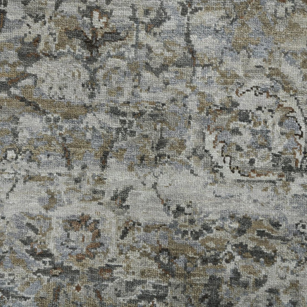 Amer Rugs Nuit Elegant Hand-knotted Area Rug In Premium New Zealand Wool For Timeless Home Décor Style Medium Gray Wool Nui881014