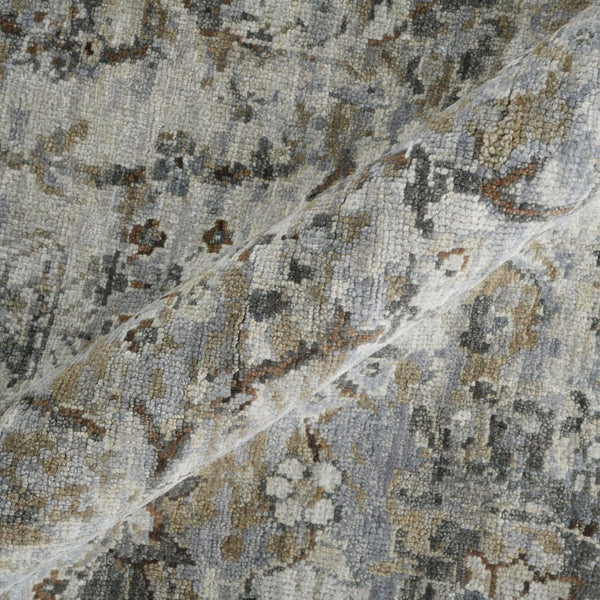 Amer Rugs Nuit Elegant Hand-knotted Area Rug In Premium New Zealand Wool For Timeless Home Décor Style Medium Gray Wool Nui881014