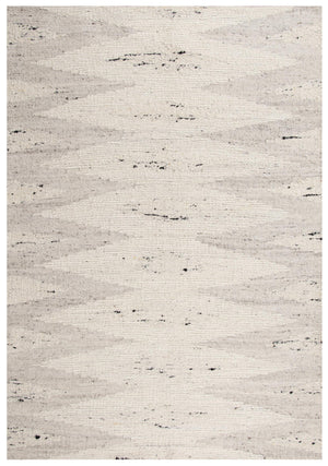 Rizzy Nova NVA946 Hand Woven  Hand Spun Wool/Cotton Rug Ivory 9' x 12'
