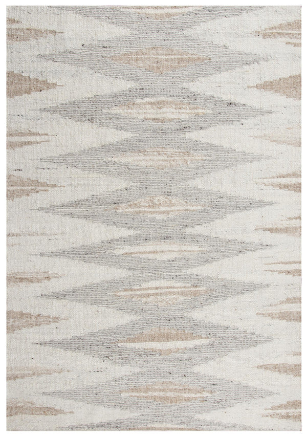 Rizzy Nova NVA948 Hand Woven  Hand Spun Wool/Cotton Rug Beige/Ivory 9' x 12'