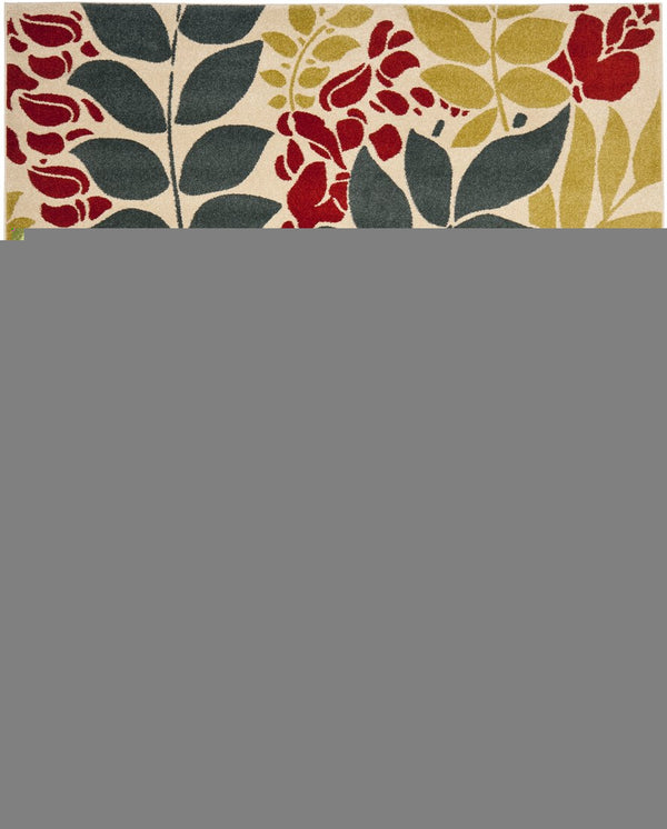 Safavieh Newbury Exquisite Power-loomed Area Rug With Elegant Botanical Design For Timeless Home Style Blue ,Brown Polypropylene Nwb8698-6525-3