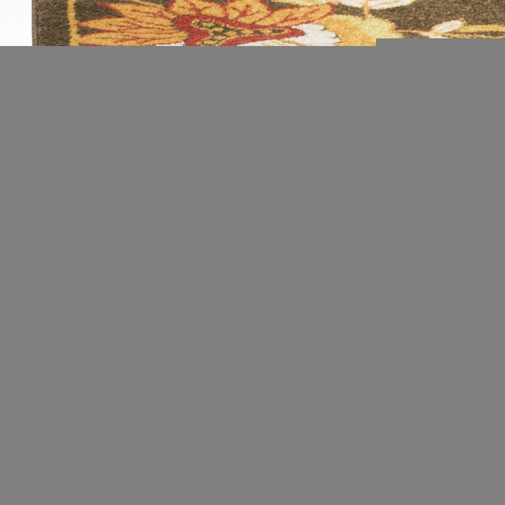 Safavieh Newbury 3' X 5' Small Rectangle Area Rug - Elegant Floral Pattern In Rich Browns & Greens, Turkish Craftsmanship Brown ,Green Polypropylene Nwb8707-2552-3