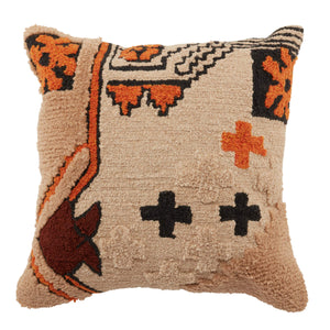 Jaipur Living Jaipur Living Boucle Tribal Throw Pillow Earthy Polyester Fill Indoor Outdoor Accent PLW103720