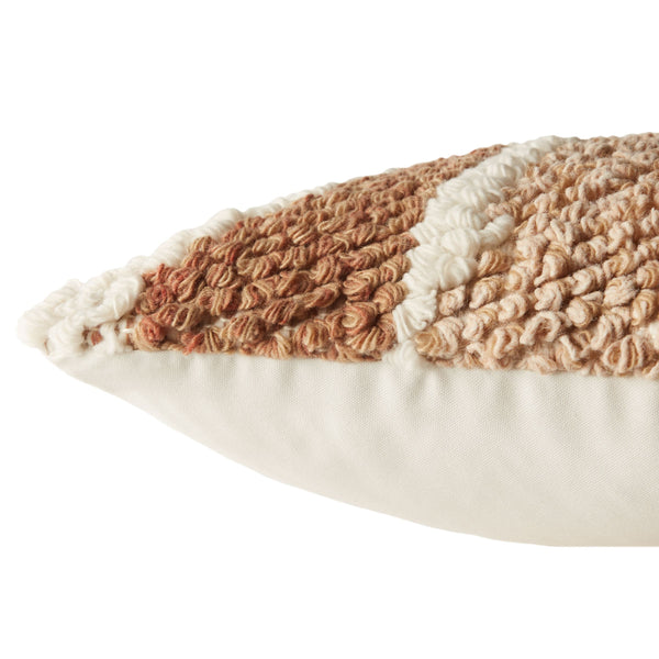 Jaipur Living Jaipur Living Hasani Boucle Texture Abstract Pillow Cover for Indoor Outdoor Use PLC102443