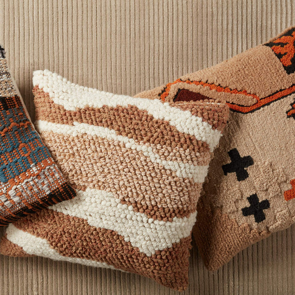 Jaipur Living Jaipur Living Hasani Boucle Texture Abstract Pillow Cover for Indoor Outdoor Use PLC102443
