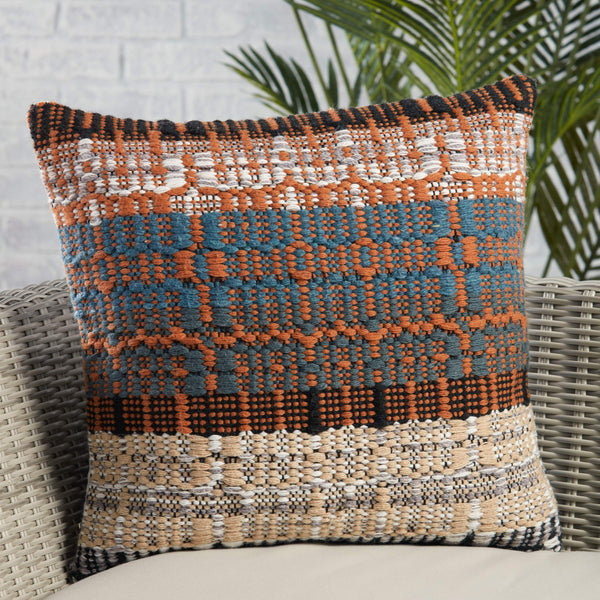 Jaipur Living Jaipur Living Boucle Trellis Pillow Cover Indoor Outdoor Tribal Nomadic Weave PLC102444