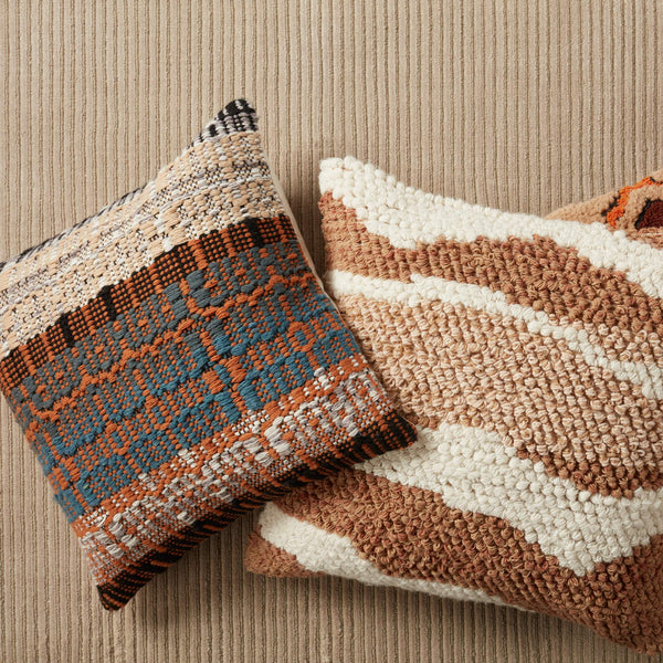 Jaipur Living Jaipur Living Zyan Boucle Trellis Throw Pillow Tribal Global Accent for Patio or Sofa PLW103722