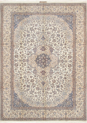 Pasargad Home Azerbaijan Collection Hand-knotted Silk & Wool Area Rug For Sophisticated Decor   029597