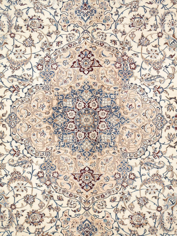 Pasargad Home Azerbaijan Collection Hand-knotted Silk & Wool Area Rug For Sophisticated Decor   029597