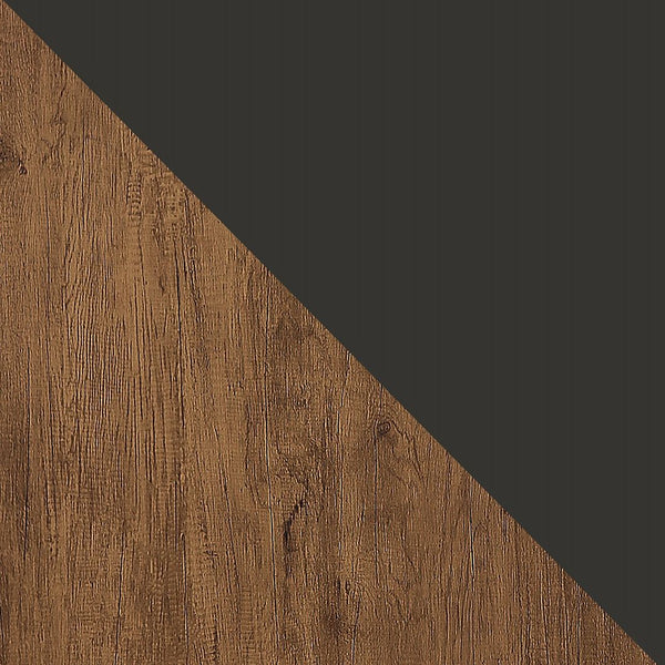 Manhattan Comfort Gramercy Contemporary - Modern Wardrobe/ Armoire/ Closet Nature and Textured Grey 107GMC7