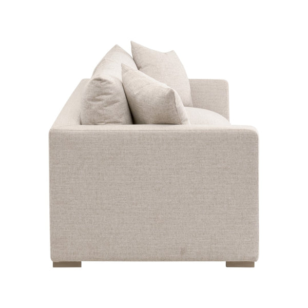 Essentials For Living Newport Outdoor 91" Track Arm Sofa – Durable, Stylish, And Weather-resistant For Your Patio Oasis! Livesmart Shapiro,Sand,Desert Accoya Marine Grade Plywood,Solid Accoya Wood 6730-3.Lssnd