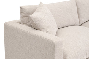 Essentials For Living Newport Outdoor 91" Track Arm Sofa – Durable, Stylish, And Weather-resistant For Your Patio Oasis! Livesmart Shapiro,Sand,Desert Accoya Marine Grade Plywood,Solid Accoya Wood 6730-3.Lssnd