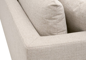 Essentials For Living Newport Outdoor 91" Track Arm Sofa – Durable, Stylish, And Weather-resistant For Your Patio Oasis! Livesmart Shapiro,Sand,Desert Accoya Marine Grade Plywood,Solid Accoya Wood 6730-3.Lssnd