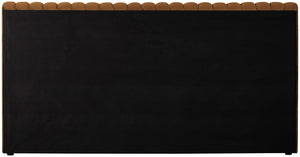 Nico Saddle Velvet King Bed NicoSaddle-K Meridian Furniture