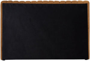 Nico Saddle Velvet Twin Bed NicoSaddle-T Meridian Furniture