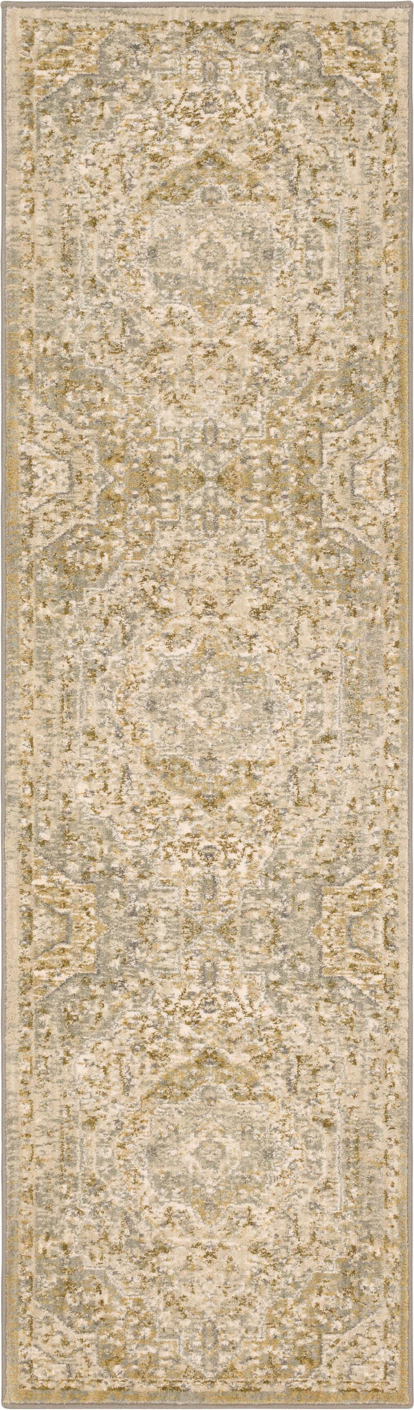 Nore Willow Grey 2' 4" x 7' 10" Area Rug Karastan Rugs