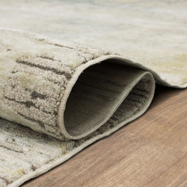 Karastan Rugs Memento Nostalgic Machine Woven Polyester Area Rug Blue 9' x 12'