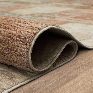 Karastan Rugs Memento Nostalgic Machine Woven Polyester Area Rug Cream 9' x 12'