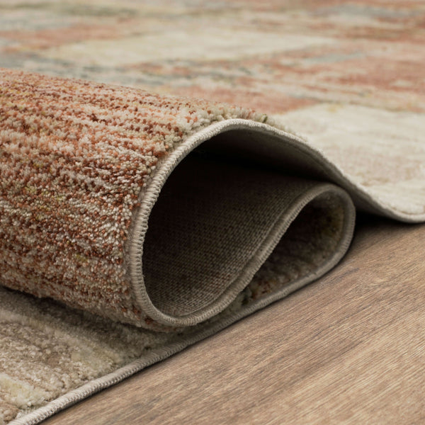 Karastan Rugs Memento Nostalgic Machine Woven Polyester Area Rug Cream 9' x 12'