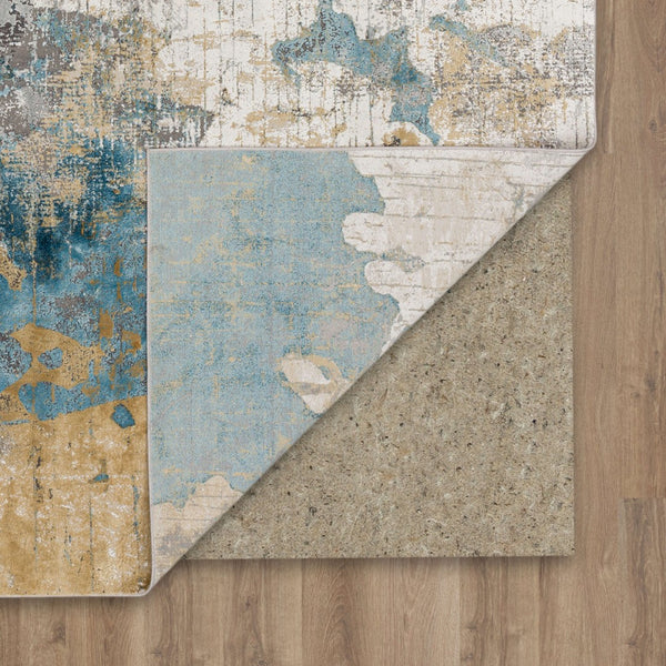 Tryst Nuvole Grey Blue Area Rug R1289 4311 144180 IP Karastan Rugs Mohawk