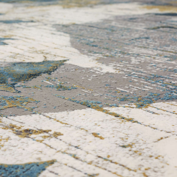 Tryst Nuvole Grey Blue Area Rug R1289 4311 144180 IP Karastan Rugs Mohawk