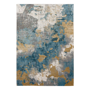 Tryst Nuvole Grey Blue Area Rug R1289 4311 144180 IP Karastan Rugs Mohawk