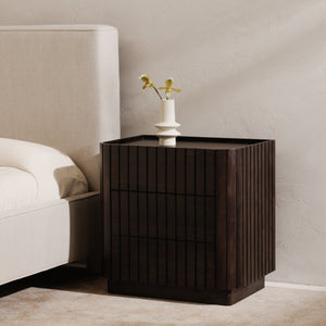 Moe's Home Ichigo Bed - Luxurious Upholstered Design With Supportive Slats For Timeless Comfort And Style Grey Upholstery, 97% Polyester 3% Linen,Wood Frame, Plywood Oa-1003-29-0