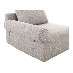 Moe's Home Rosello Modular Sectional Sofa: Stylish, Sustainable Comfort With Versatile Design For Any Space Grey Upholstery, 30% Recycled Polyester,70% Polyester,Plywood Frame Oa-1008-29
