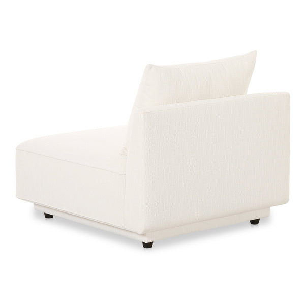 Moe's Home Rosello Modular Sectional Sofa: Stylish, Sustainable Comfort With Versatile Design For Any Space White Upholstery, 30% Recycled Polyester,70% Polyester,Plywood Frame Oa-1010-18