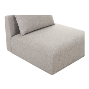 Moe's Home Rosello Modular Sectional Sofa: Stylish, Sustainable Comfort With Versatile Design For Any Space Grey Upholstery, 30% Recycled Polyester,70% Polyester,Plywood Frame Oa-1010-29