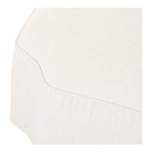 Moe's Home Rosello Modular Sectional Sofa: Stylish, Sustainable Comfort With Versatile Design For Any Space White Upholstery, 30% Recycled Polyester,70% Polyester,Plywood Frame Oa-1011-18