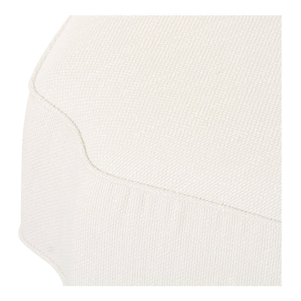 Moe's Home Rosello Modular Sectional Sofa: Stylish, Sustainable Comfort With Versatile Design For Any Space White Upholstery, 30% Recycled Polyester,70% Polyester,Plywood Frame Oa-1011-18