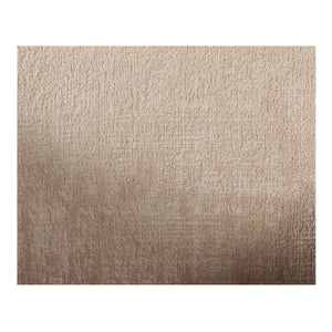 Moe's Home Drava Rolling Dining Chair - Comfort-driven Design With Versatile Mobility And Soft Upholstery Beige Upholstery, 100% Polyester,Plywood Frame Oa-1034-34