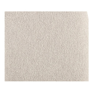 Moe's Home Sienna Vintage-inspired Accent Chair With Plush Boucle Fabric And Hammered Metal Legs For Elegance Beige Upholstery, 90% Polyester,10% Acrylic,Plywood Frame Oa-1041-34