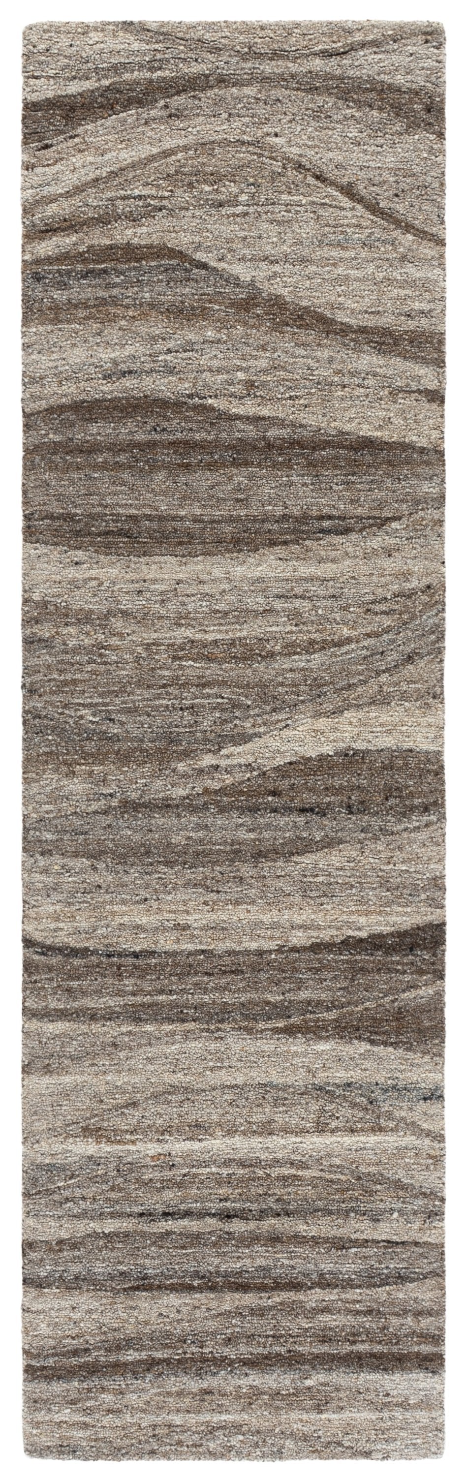 Safavieh Oakwood Hand-Tufted Natural Grey Wool-Cotton Rug — Low-Profile Minimalist Texture For Cozy Rooms 4'-0" x 6'-0" OAK102A-4
