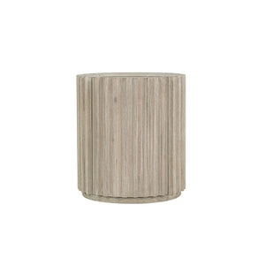 Lh Imports Oasis Side Table - Durable Acacia Wood Design With Storage, Perfect For Home Décor & Organization Beige Solid Acacia Wood,Mdf Acacia Veneer Oas005
