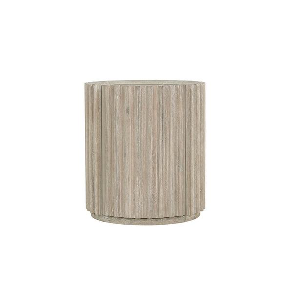Lh Imports Oasis Side Table - Durable Acacia Wood Design With Storage, Perfect For Home Décor & Organization Beige Solid Acacia Wood,Mdf Acacia Veneer Oas005