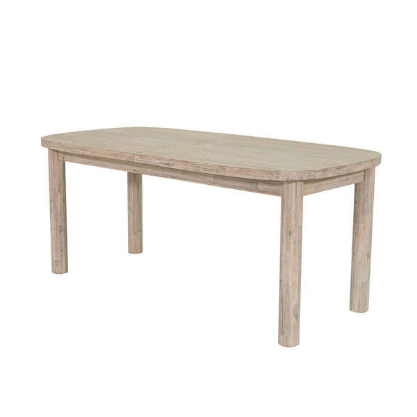 Lh Imports Oasis Extension Dining Table - Stylish Solid Acacia Wood For 10, Perfect For Entertaining Guests! Beige Solid Acacia Wood Oas011