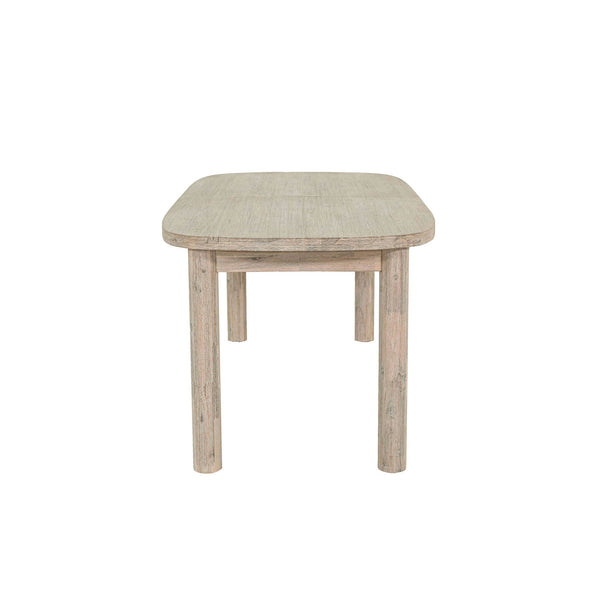 Lh Imports Oasis Extension Dining Table - Stylish Solid Acacia Wood For 10, Perfect For Entertaining Guests! Beige Solid Acacia Wood Oas011