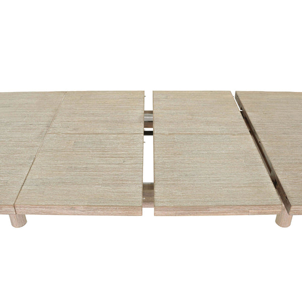 Lh Imports Oasis Extension Dining Table - Stylish Solid Acacia Wood For 10, Perfect For Entertaining Guests! Beige Solid Acacia Wood Oas011