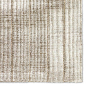 Jaipur Living Oxford By Barclay Butera Highgate Obb02 Handwoven Handmade 60% Polyester 40% Wool Mid-century Modern Stripes Indoor Rug Ivory, Tan 60% Polyester 40% Wool, 45%Co39%Po10%Vis6%Ac Rug158252
