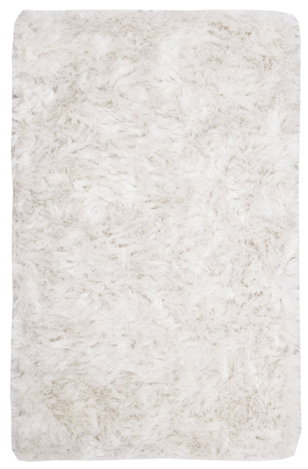 Safavieh Ocean Hand-tufted Shag Rug - Luxurious Ivory Comfort With 2.5-inch Pile Height For Elegant Spaces Ivory Polyester And Cotton Ocg101a-2