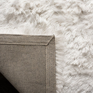 Safavieh Ocean Hand-tufted Shag Rug - Luxurious Ivory Comfort With 2.5-inch Pile Height For Elegant Spaces Ivory Polyester And Cotton Ocg101a-2