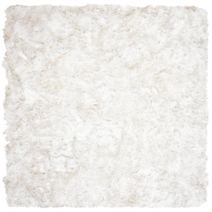 Safavieh Ocean Hand-tufted Shag Rug - Luxurious Ivory Comfort With 2.5-inch Pile Height For Elegant Spaces Ivory Polyester And Cotton Ocg101a-2