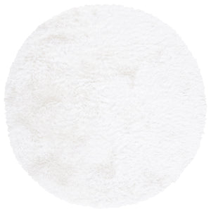 Safavieh Ocean Hand-tufted Shag Rug - Luxurious Ivory Comfort With 2.5-inch Pile Height For Elegant Spaces Ivory Polyester And Cotton Ocg101a-2