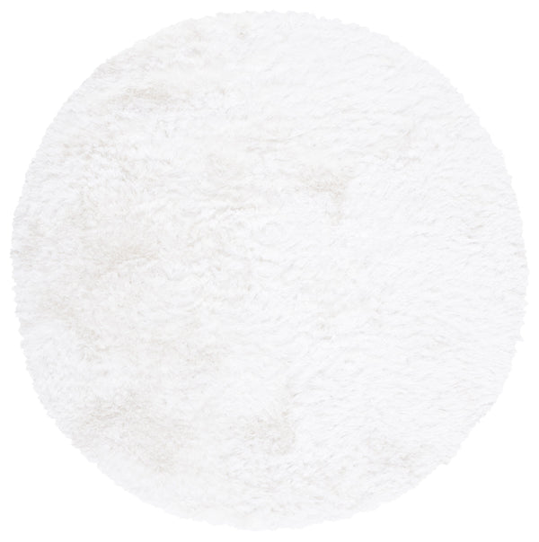 Safavieh Ocean Hand-tufted Shag Rug - Luxurious Ivory Comfort With 2.5-inch Pile Height For Elegant Spaces Ivory Polyester And Cotton Ocg101a-2