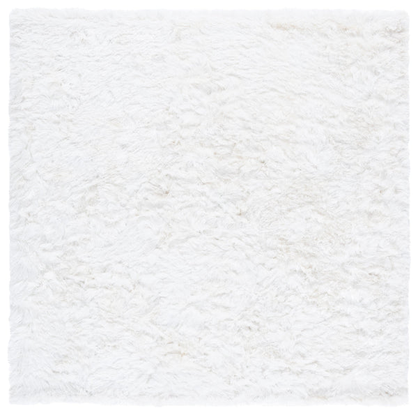 Safavieh Ocean Hand-tufted Shag Rug - Luxurious Ivory Comfort With 2.5-inch Pile Height For Elegant Spaces Ivory Polyester And Cotton Ocg101a-2