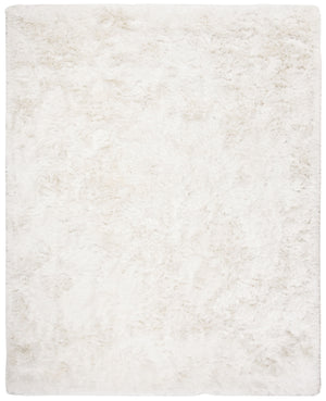 Safavieh Ocean Hand-tufted Shag Rug - Luxurious Ivory Comfort With 2.5-inch Pile Height For Elegant Spaces Ivory Polyester And Cotton Ocg101a-2